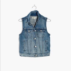 Madewell Jean Vest!